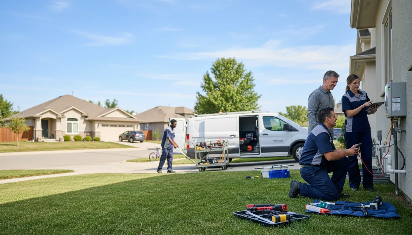 Tankless water heater service in Madison, GA